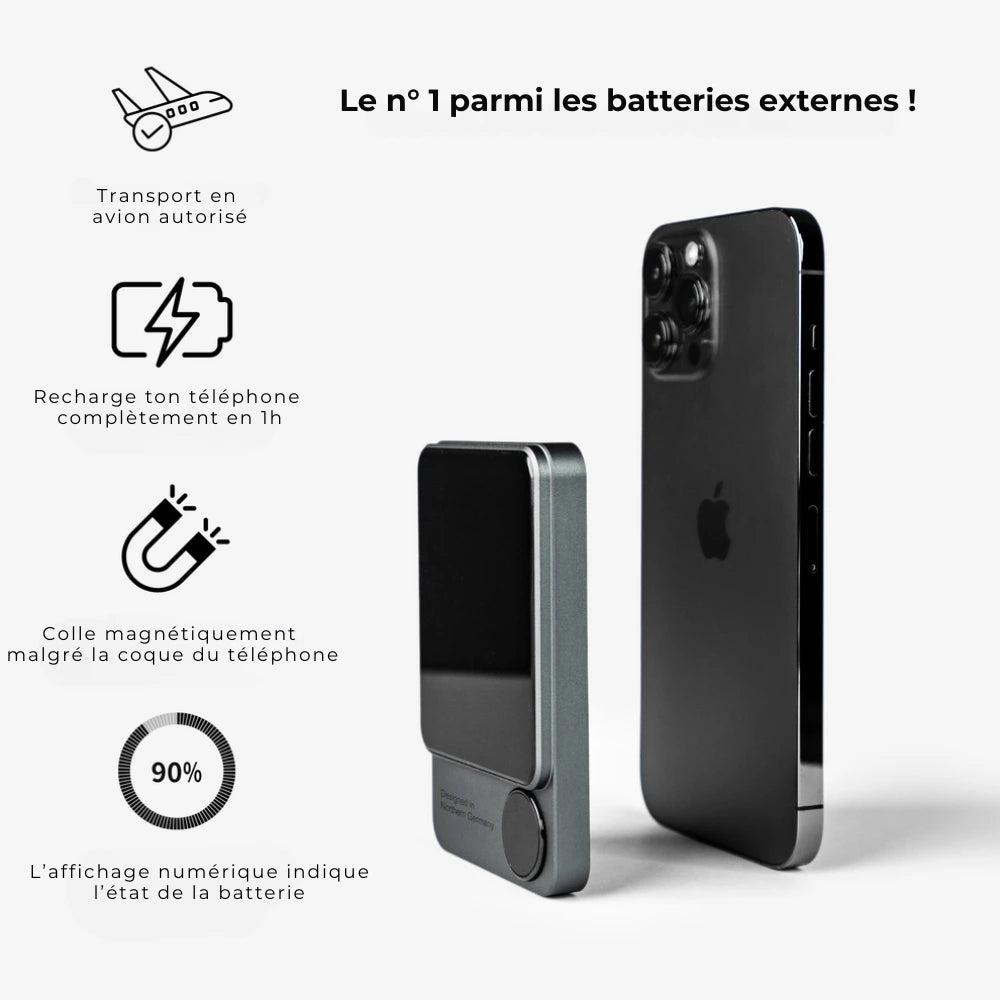 Charge Pro – Powerbank magnétique