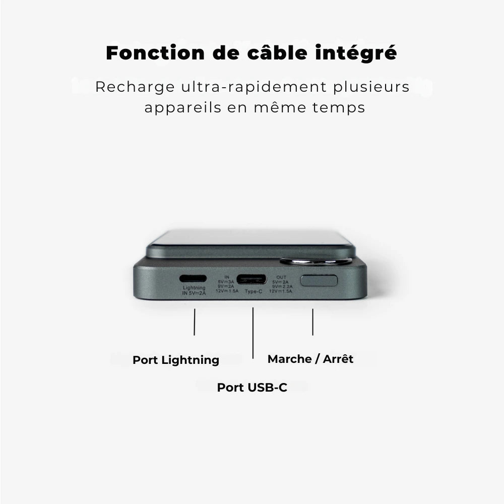 Charge Pro – Powerbank magnétique