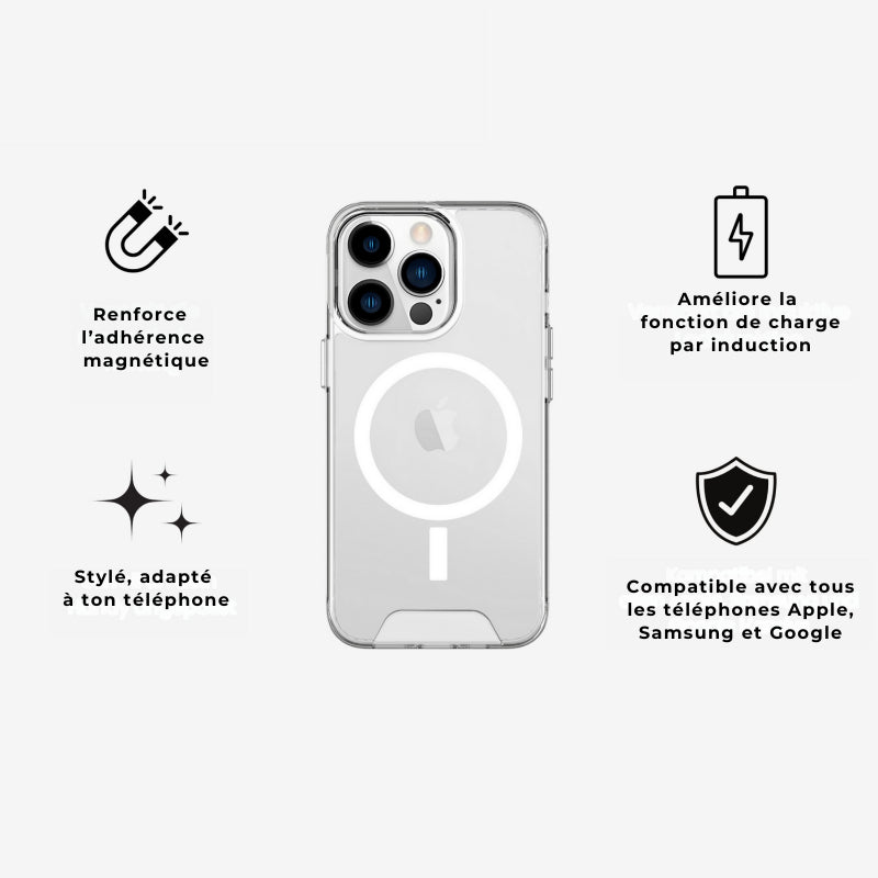 Étui Charge Pro - Apple, Samsung et Google