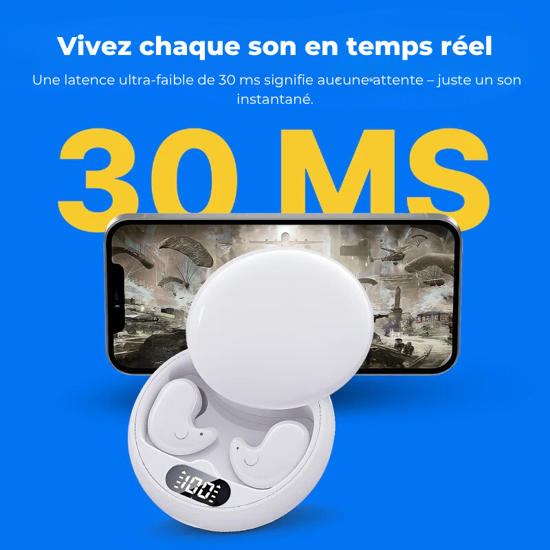 ClariPods™ – Les écouteurs sans fil Bluetooth ultra-confortables