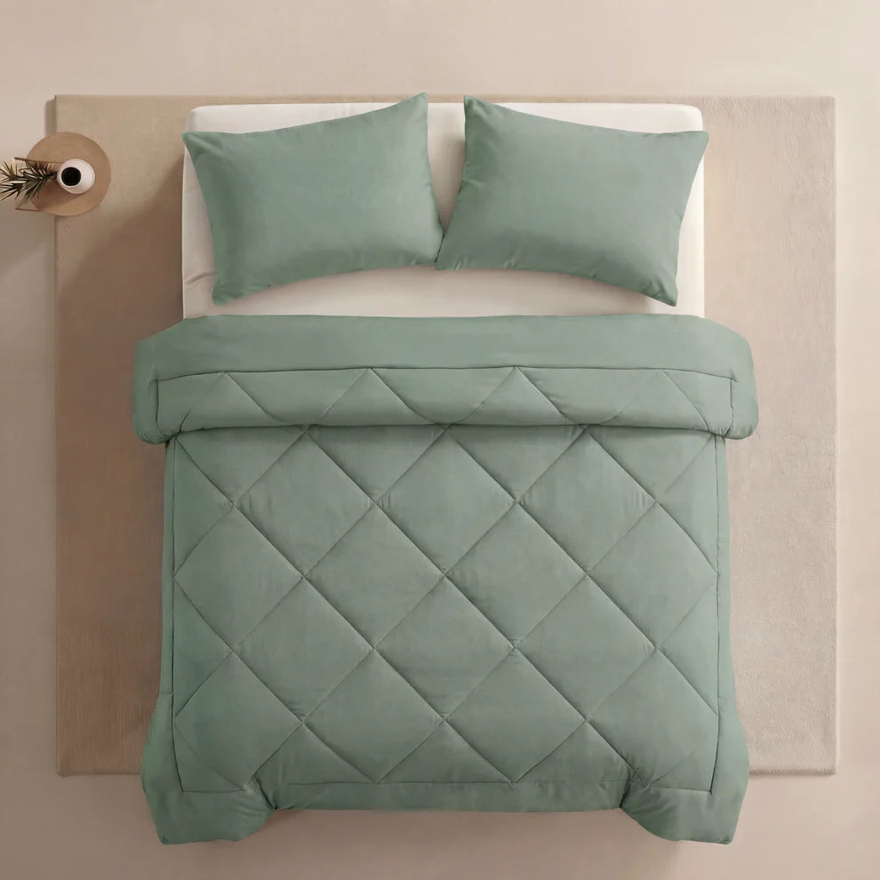 CozyFit – La couette 2-en-1 à séchage rapide qui rend le linge de lit inutile.