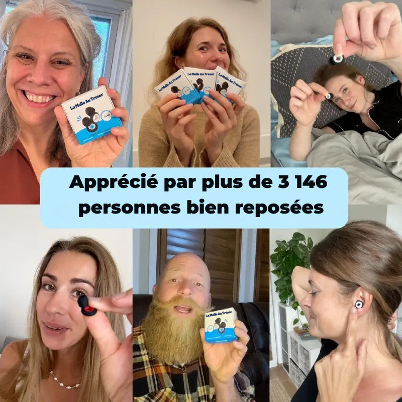 Bouchons d’oreilles de sommeil anti-ronflement