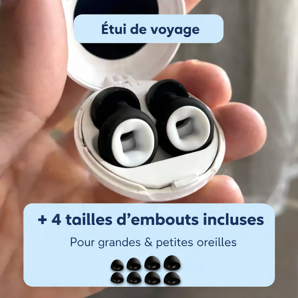 Bouchons d’oreilles de sommeil anti-ronflement