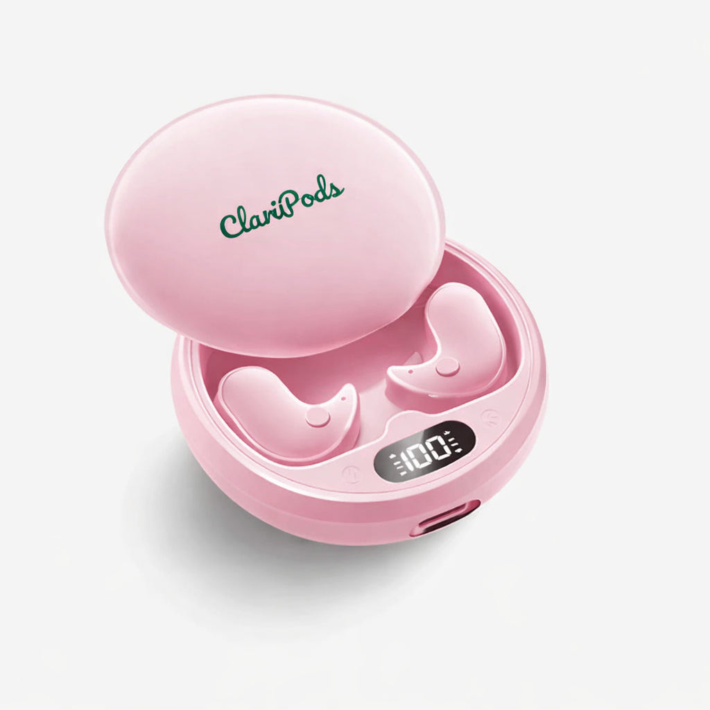 ClariPods™ – Écouteurs confortables sans sensation de pression (Offre 1+1)