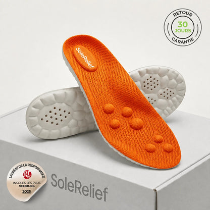 SoleRelief - Semelles de décharge contre les douleurs au talon et la fasciite plantaire