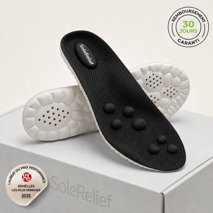 SoleRelief - Semelles de décharge contre les douleurs au talon et la fasciite plantaire