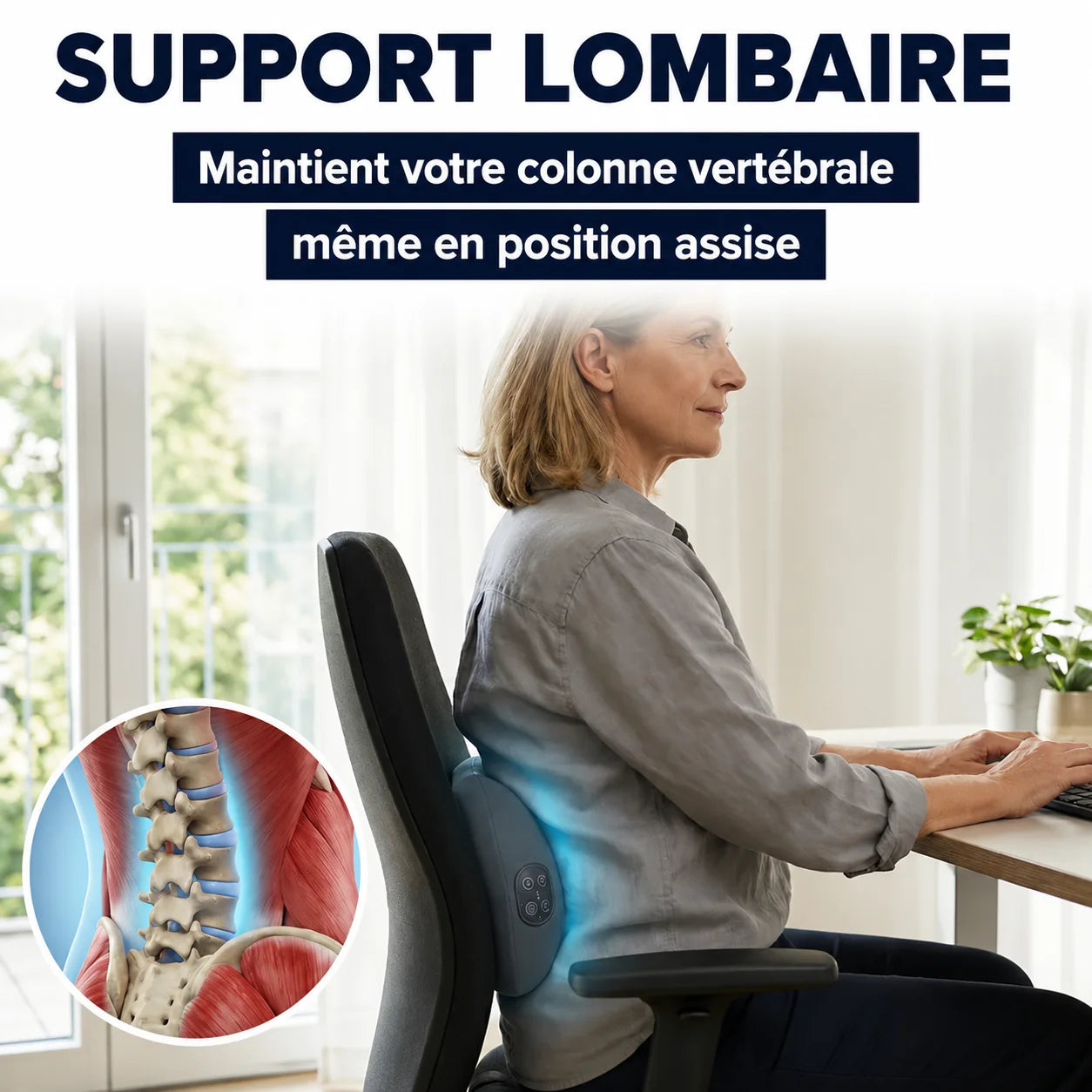 SpineEase – Sténose du canal lombaire : stopper la douleur sans opération, depuis chez soi
