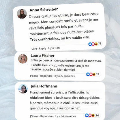 Bouchons d’oreilles de sommeil anti-ronflement