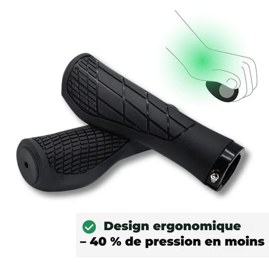 Poignées de vélo ergonomiques GripConfort