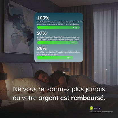 VibraWake™ – Réveil 100 % efficace