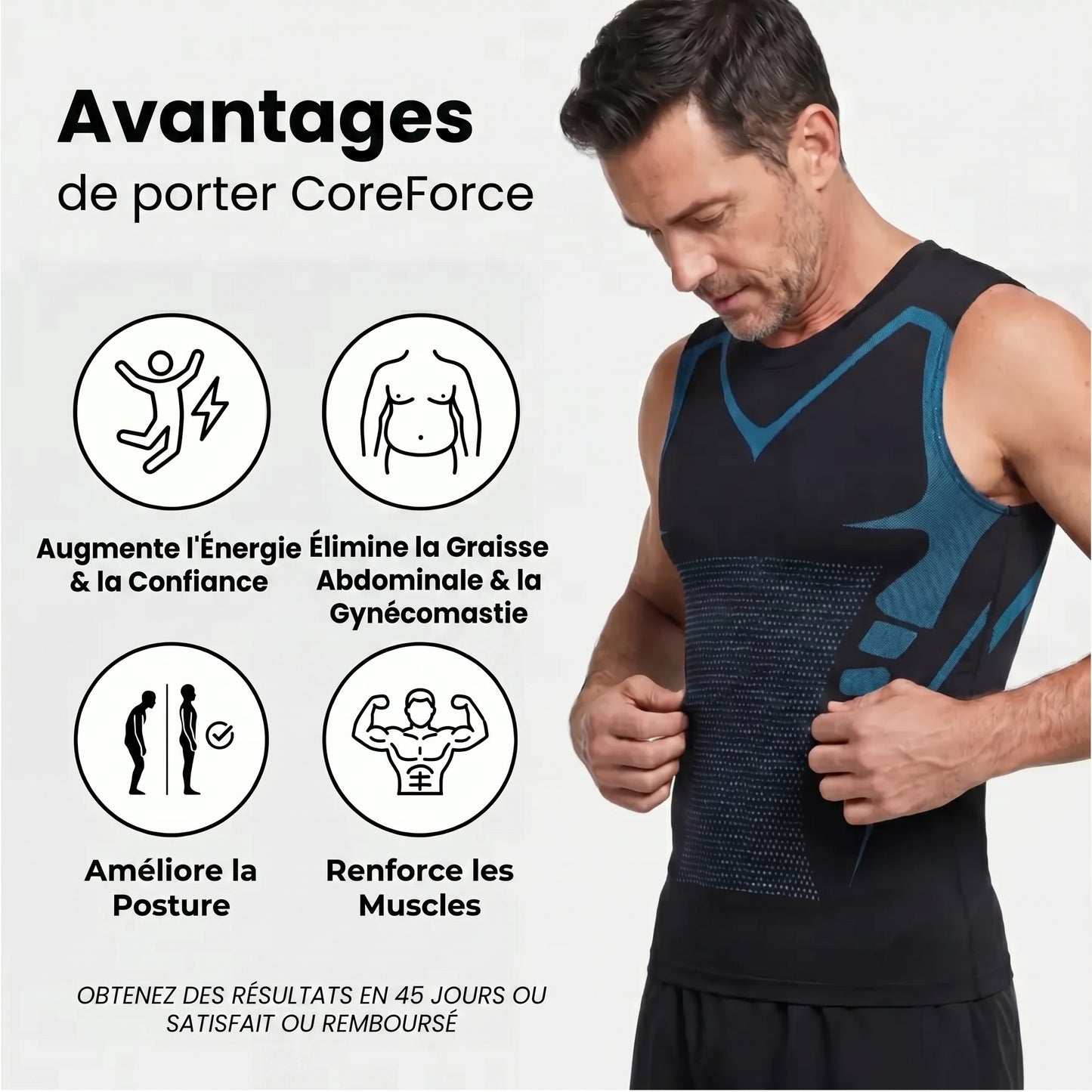 CoreForce | Ressentez le pouvoir de la confiance, de la silhouette et du contrôle