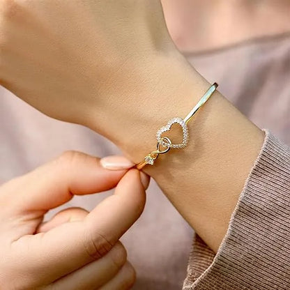 Mère & Fille – Bracelet Cœur Infini