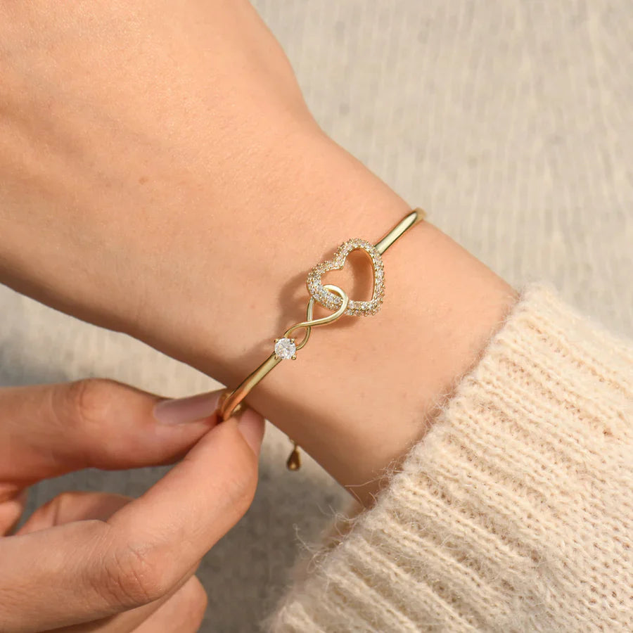 Mère & Fille – Bracelet Cœur Infini