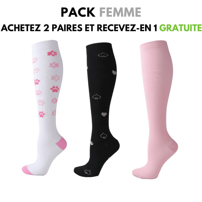 FemCompres – Chaussettes de compression pour femmes