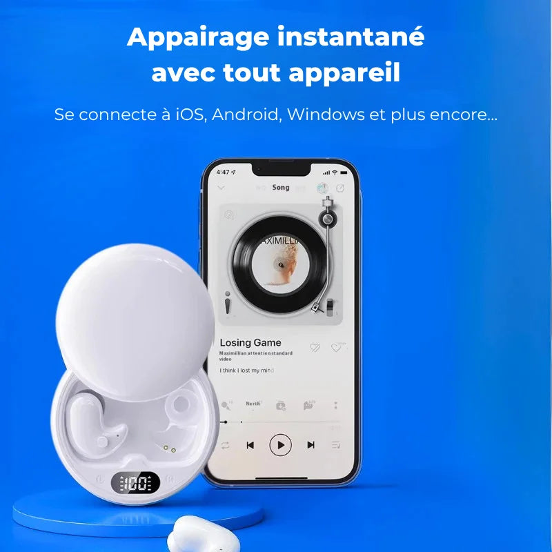 ClariPods™ – Les écouteurs sans fil Bluetooth ultra-confortables