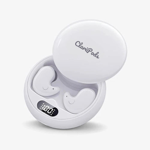 ClariPods™ – Écouteurs confortables sans sensation de pression (Offre 1+1)