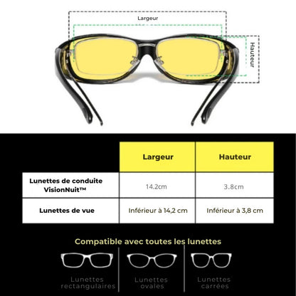 VisionNuit™ Lunettes de conduite