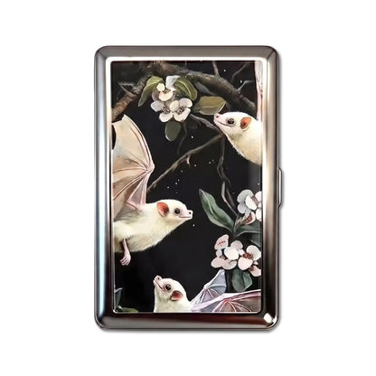 Porte-cartes en métal Blossom Bats