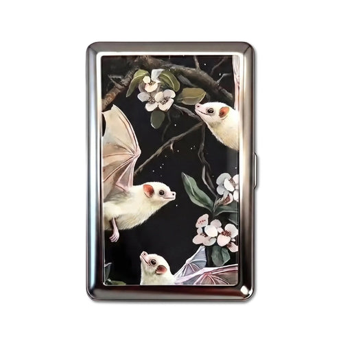 Porte-cartes en métal Blossom Bats