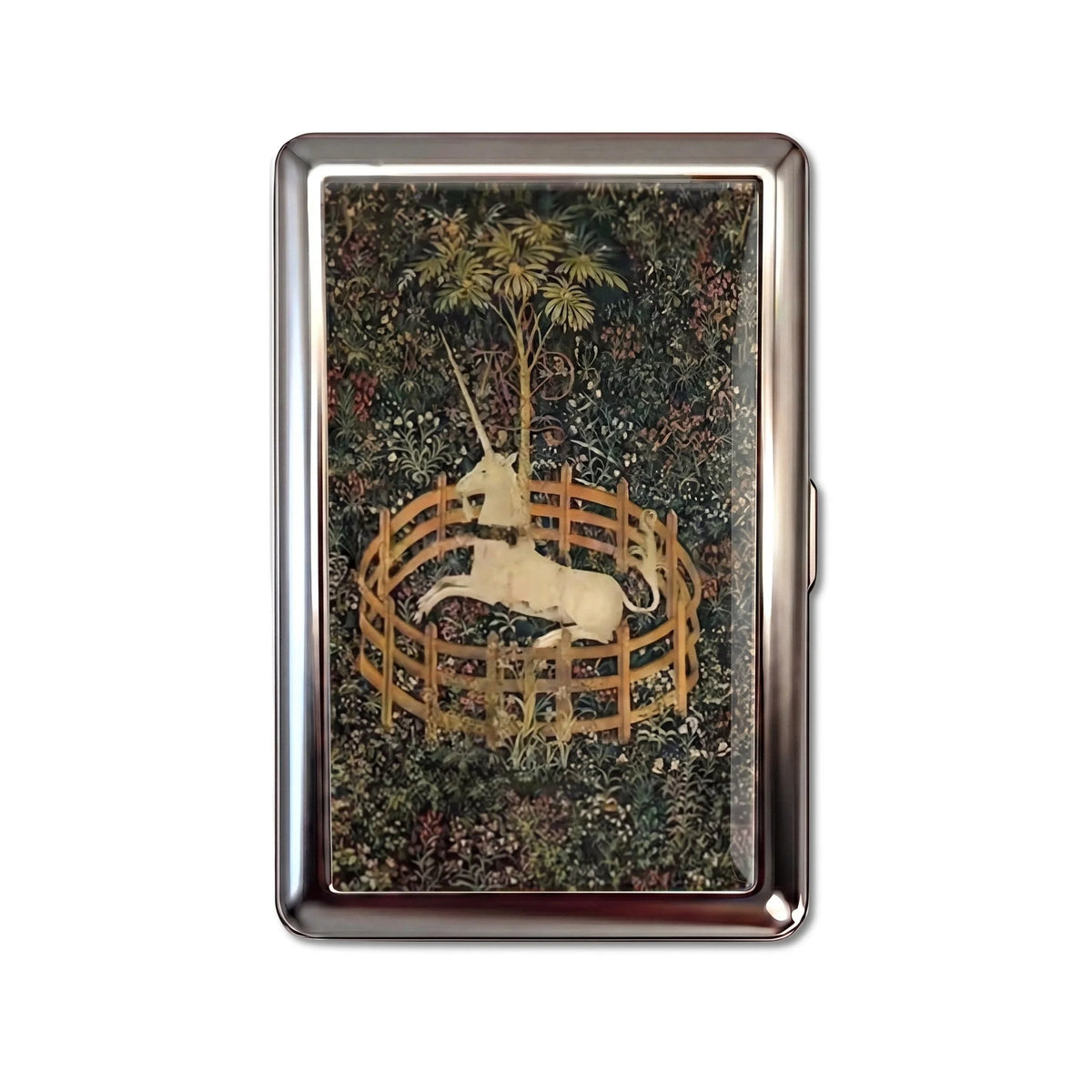 Porte-cartes en métal Caged Unicorn
