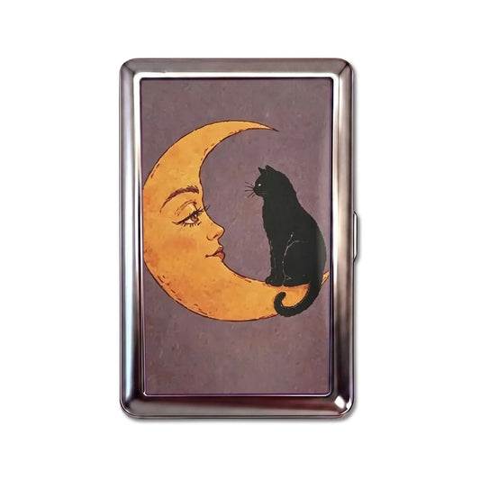 Porte-cartes en métal Moon's Company, taille Large