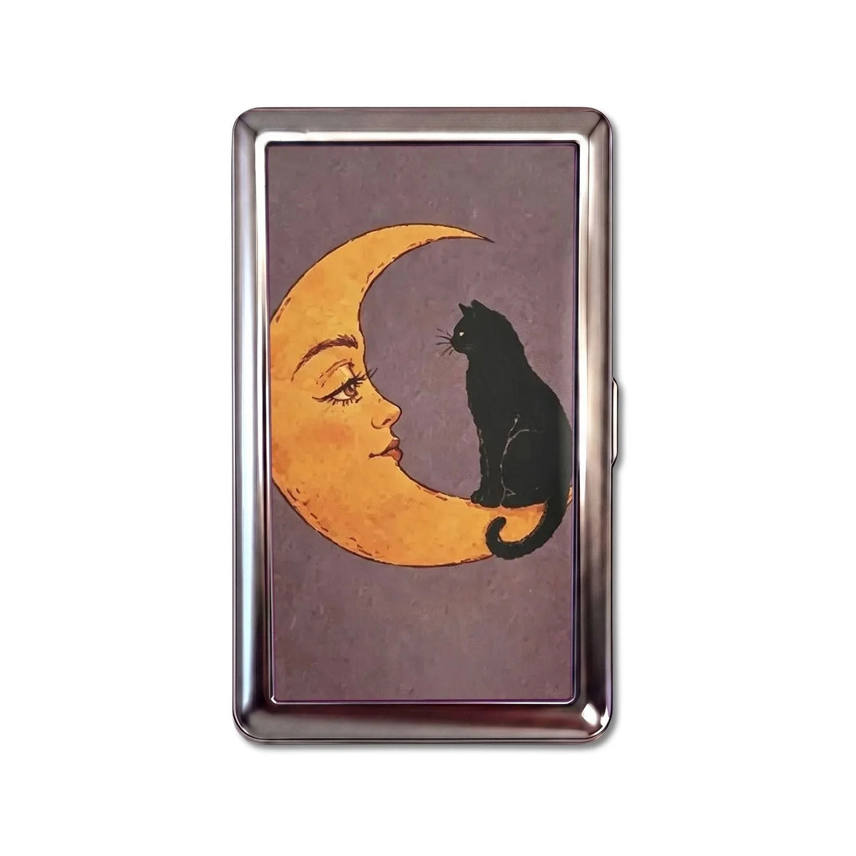 Porte-cartes en métal Moon's Company, taille Standard