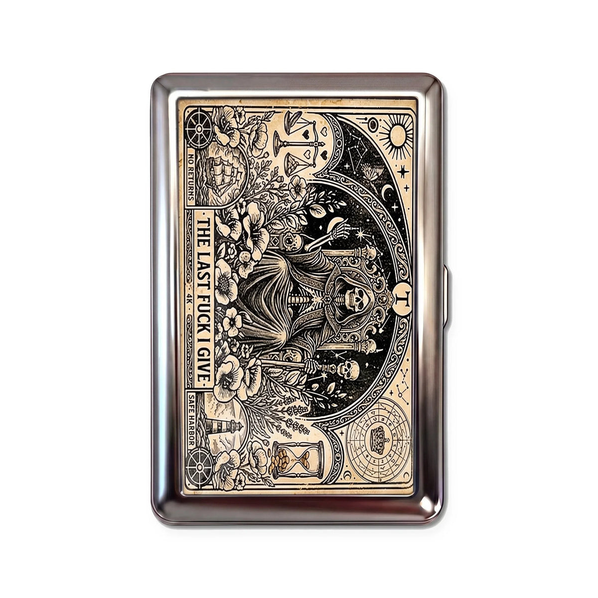 Porte-cartes en métal Reaper's Throne