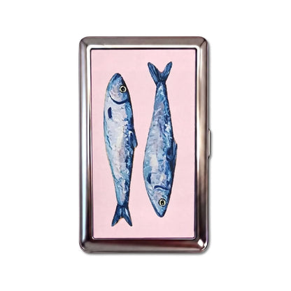 Porte-cartes en métal Tinned, taille Standard