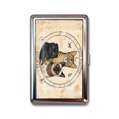 Porte-cartes en métal Trio Noctis