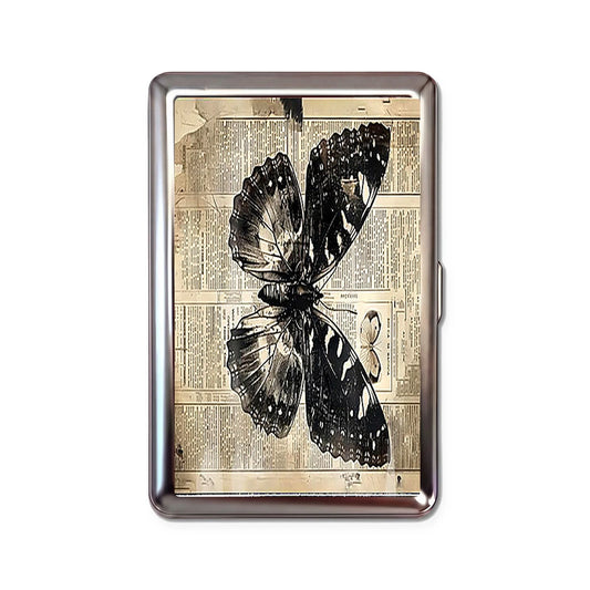 Porte-cartes en métal Yesterday's News