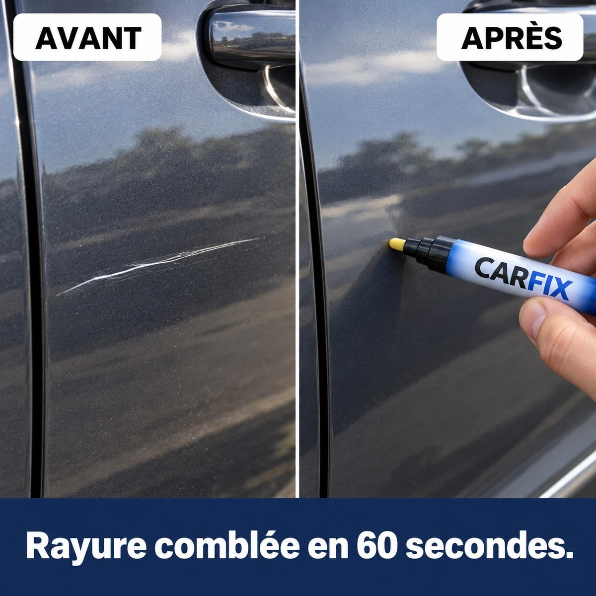 Carfix™ — Efface les rayures de votre voiture en 60 secondes, sans carrossier