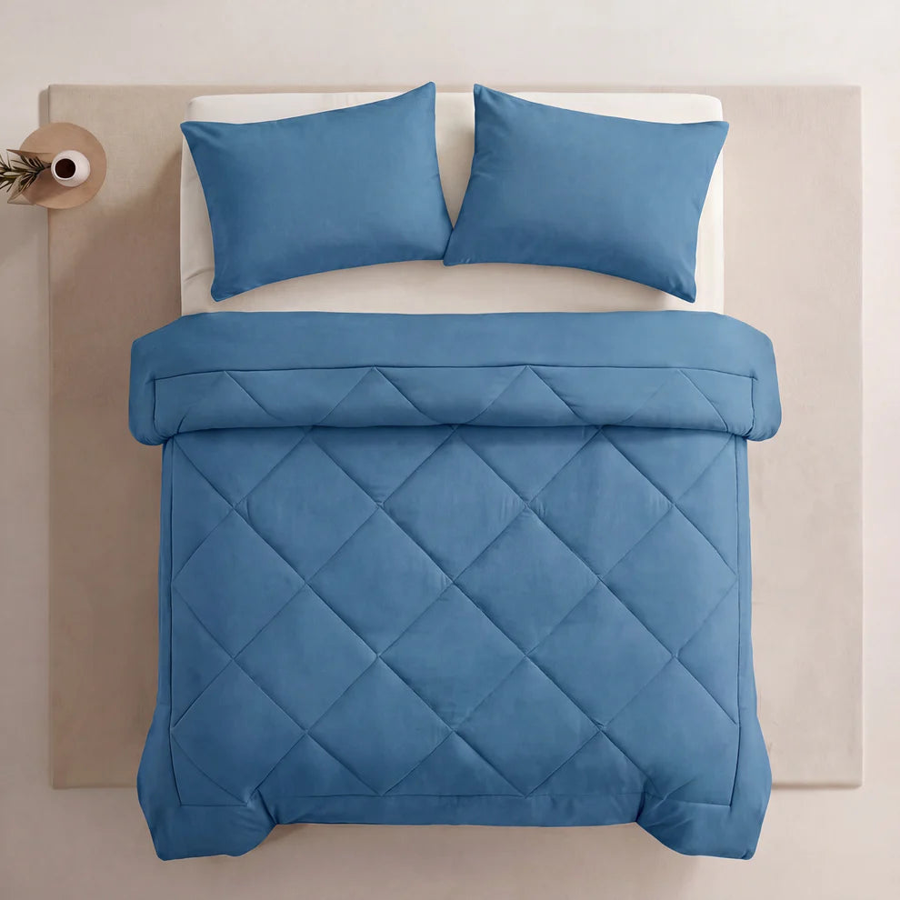 CozyFit – La couette 2-en-1 à séchage rapide qui rend le linge de lit inutile.