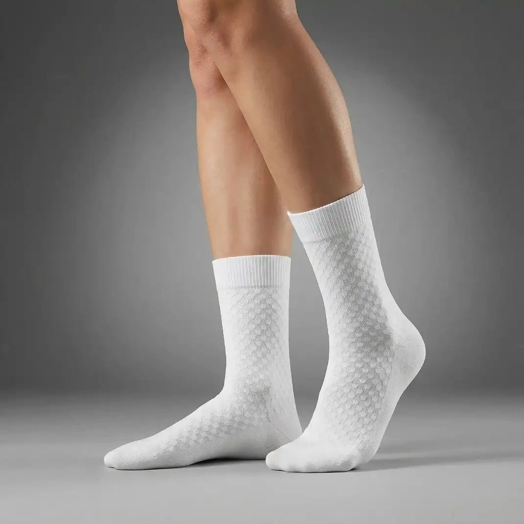 Chaussettes Mi-Jambe en Fibre de Bambou Premium | PureStep