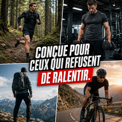 Conçue pour ceux qui refusent de ralentir