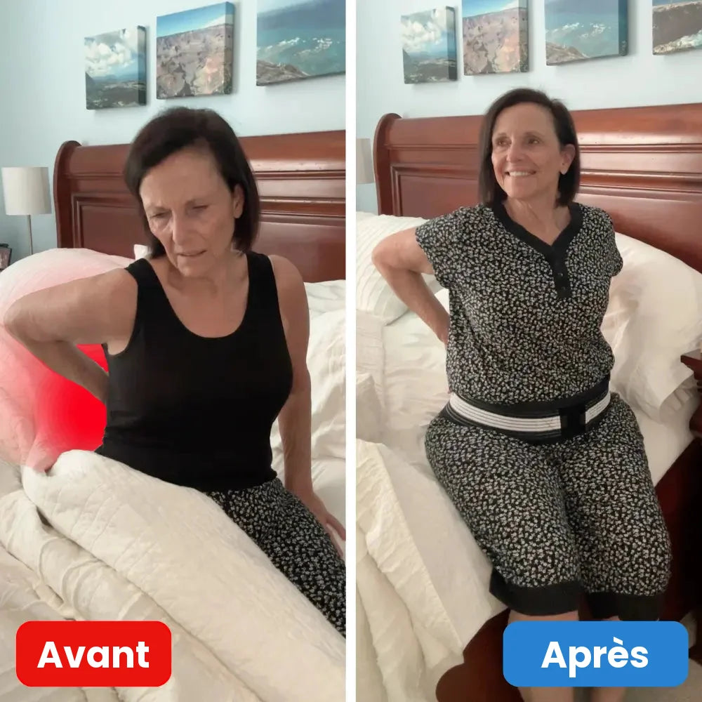 Avant / Après - se lever sans douleur