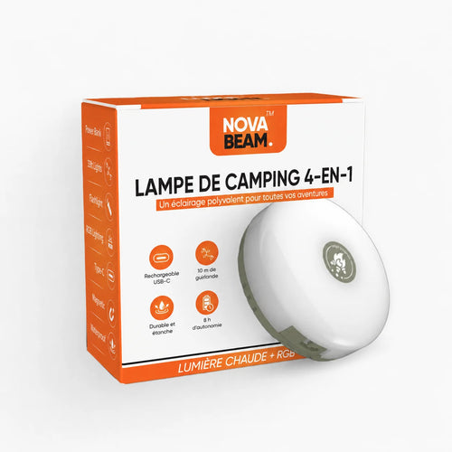 Lampe de Camping 4-en-1