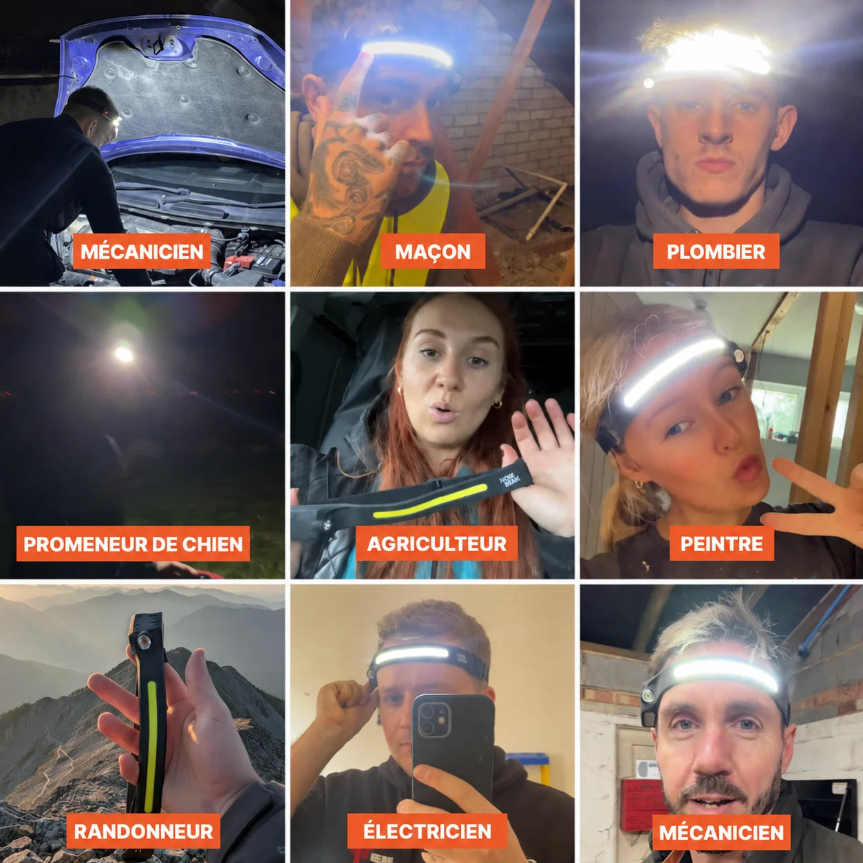 Lampe Frontale LED NovaBeam