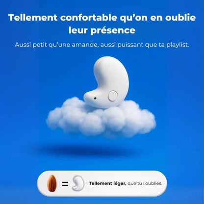 ClariPods™ – Les écouteurs sans fil Bluetooth ultra-confortables