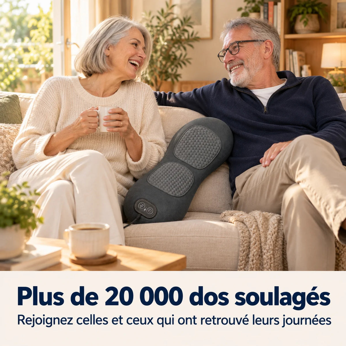 Plus de 20 000 dos soulagés
