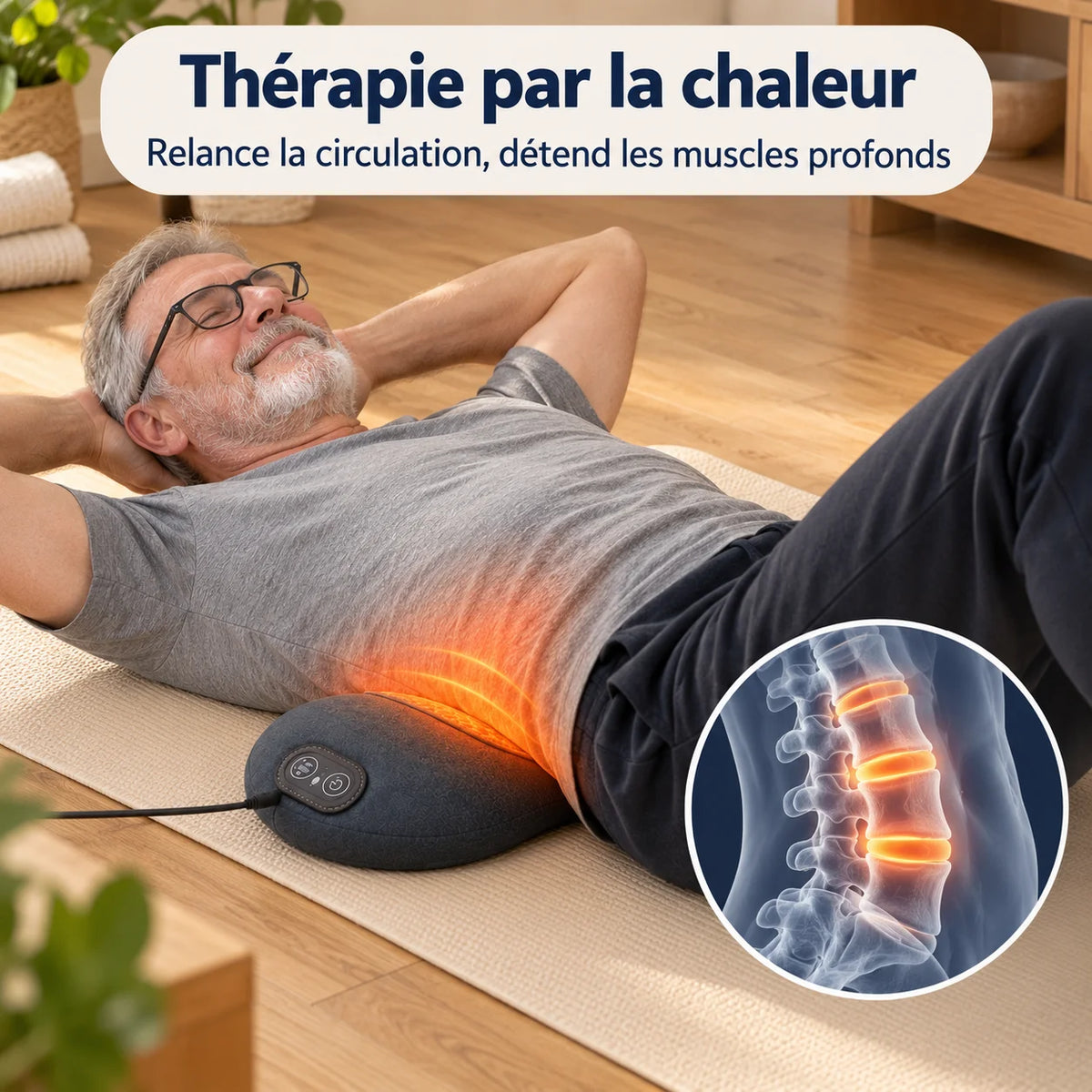 SpineEase thérapie par la chaleur