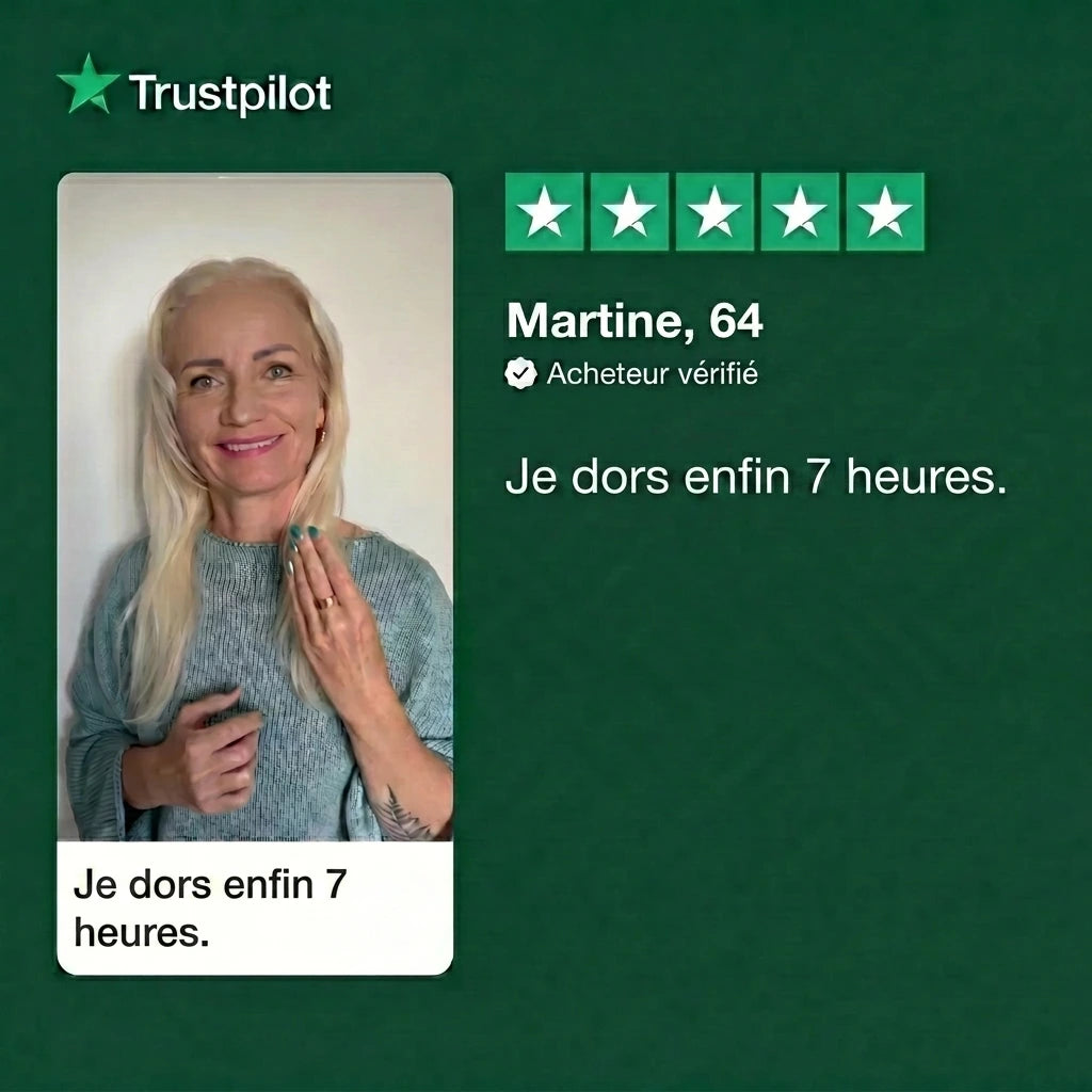 Avis client vérifié Trustpilot
