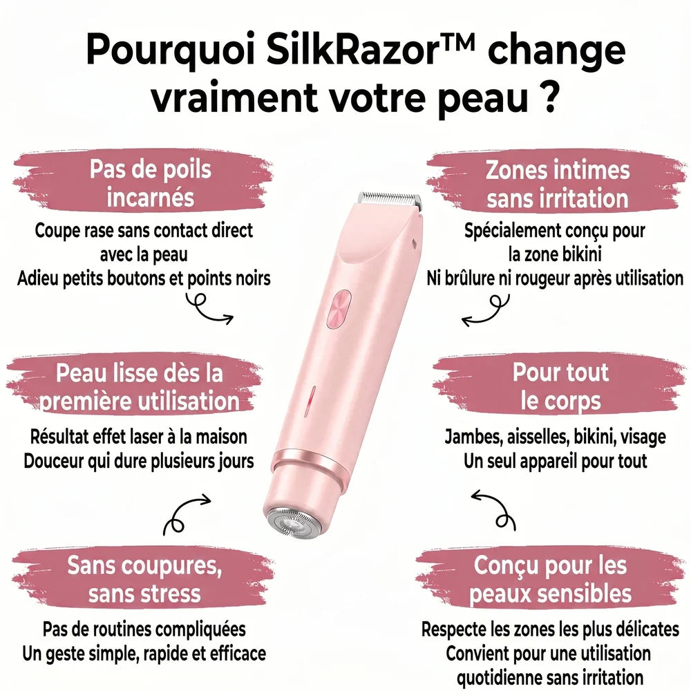 Pourquoi SilkRazor change vraiment votre peau